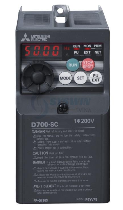 Biến tần Mitsubishi FR-D720S-0.2K