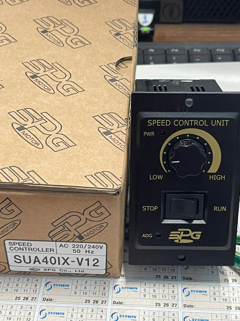 Bộ điều khiển tốc độ SPG SUA40IX-V12