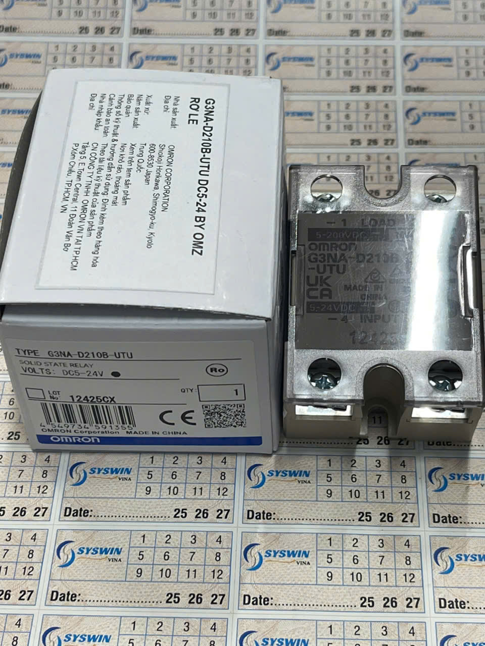 Rơ le bán dẫn OMRON G3NA-D210B-UTU