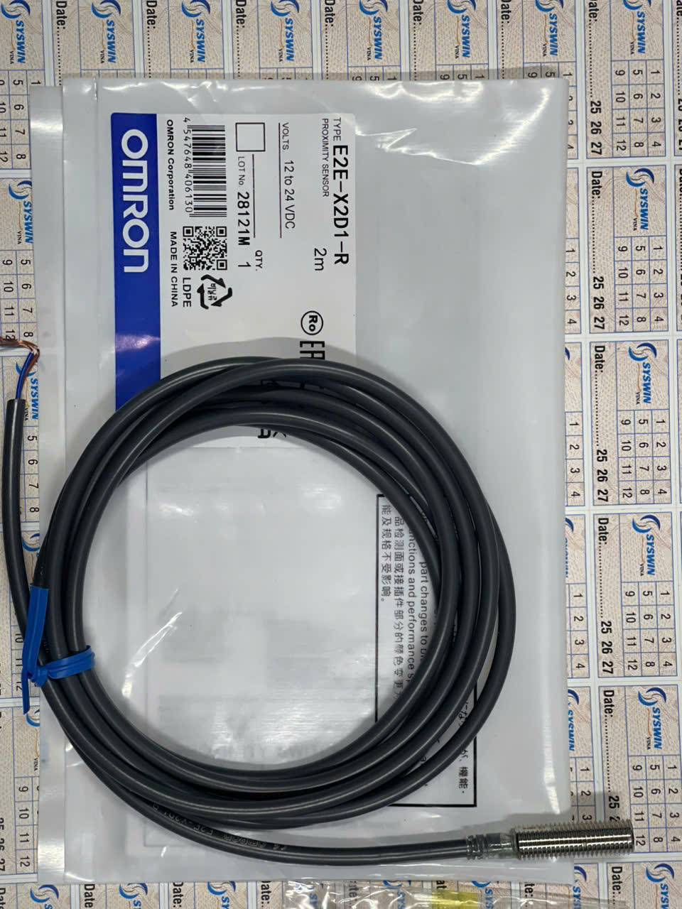 Cảm biến tiệm cận OMRON E2E-X2D1-R