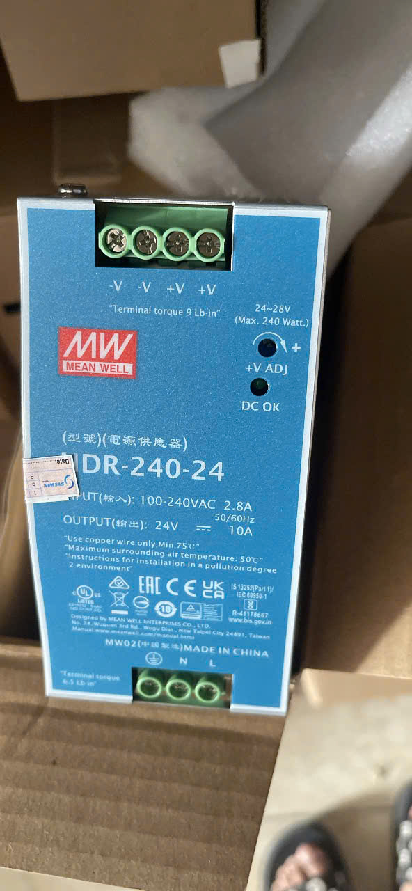 Bộ nguồn Meanwell NDR-240-24