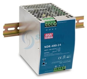Nguồn cài ray Mean Well NDR-480-24 480W -28V 20A