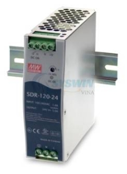 Nguồn cài ray Mean Well SDR-120-48 120W 48V 2.5A